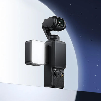 Ulanzi LM001 Daylight Magnetic Mini Light for DJI Osmo Pocket 3 Vlogging Camera with 5800 - 200K CCT, IPX4 Water Resistant, 500mAh Battery and USB Type-C Interface for Vlog, Videography