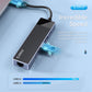 ORICO Type C 10 in 1 Multifunctional Docking Station with USB 3.0 5Gbps USB 2.0 480Mbps Transmission Rate PD 4K HDMI USB A 3.0 USB 3.0 USB A 2.0 RJ45 SD TF 1000Mbps Network Rate for Windows Mac OS Android - Black