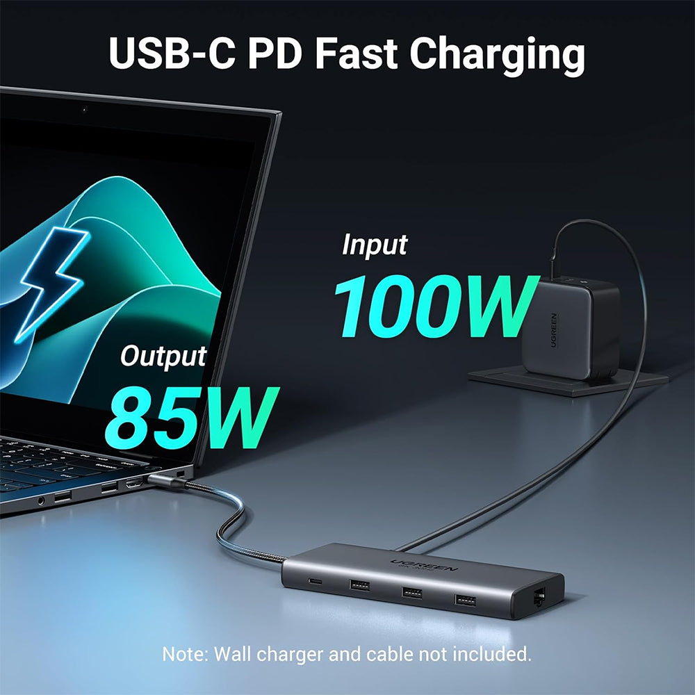 UGREEN Revodok 308 8-in-1 USB-C Hub Triple Display Docking Station