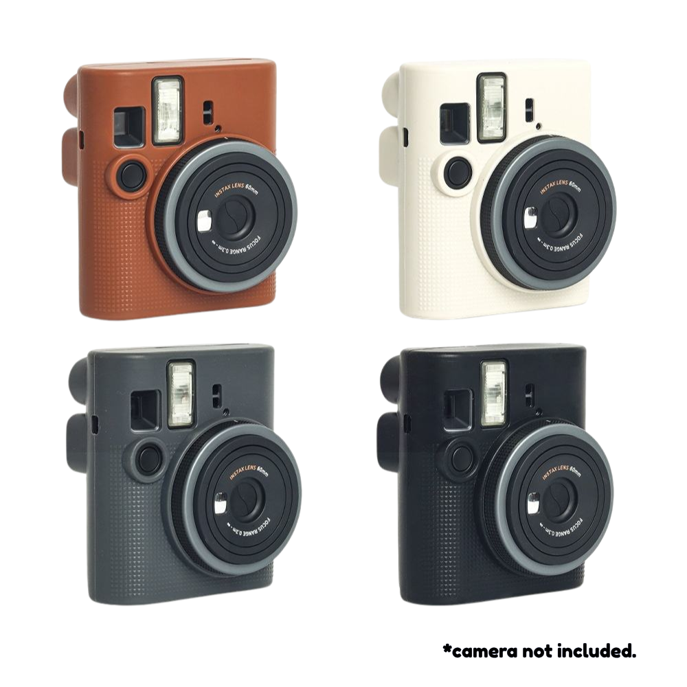 Pikxi Soft Silicone Protective Case for FUJIFILM Instax Mini 41 Instant Film Camera Wear & Drop Resistant with Precise Cutout Holes