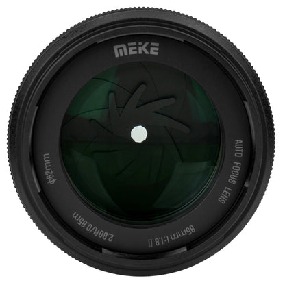 Meike 85mm F/1.8 Pro AF Portrait-Length Prime Lens Full Frame FUJIFILM X Mount, Fast Aperture, Autofocus / Manual Focus Mode, STM Stepping Motor and USB Port for Firmware Upgrades for Photography | JG Superstore