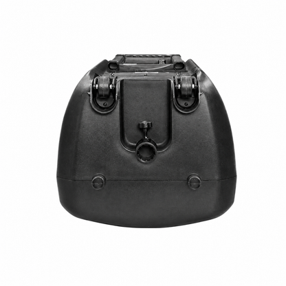 KONZERT PANALO 12 Portable Trolley Speaker 350W 12" Active Speaker and 2 Wireless Microphone Kit