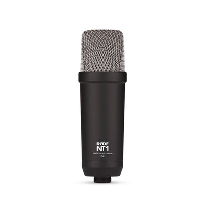 Rode NT1 Signature Cardioid Condenser Studio Microphone with HF6 1" Large Diaphragm Capsule, XLR 3-Pin Output, Phantom Powered for Recording, Podcasting, Live Streaming