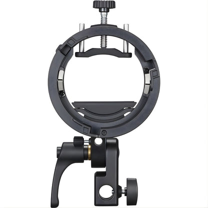 Godox S2/S3 Universal S‑Type Speedlite Bracket for Umbrella Holder with Round/Square‑Head Flashes
