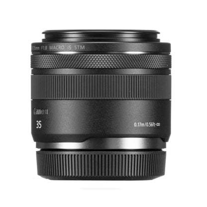 Canon RF 35mm f/1.8 Macro IS STM Prime Lens with Full Frame Sensor Format and Wide Angle Focal Length for RF Mount Mirrorless Camera Body