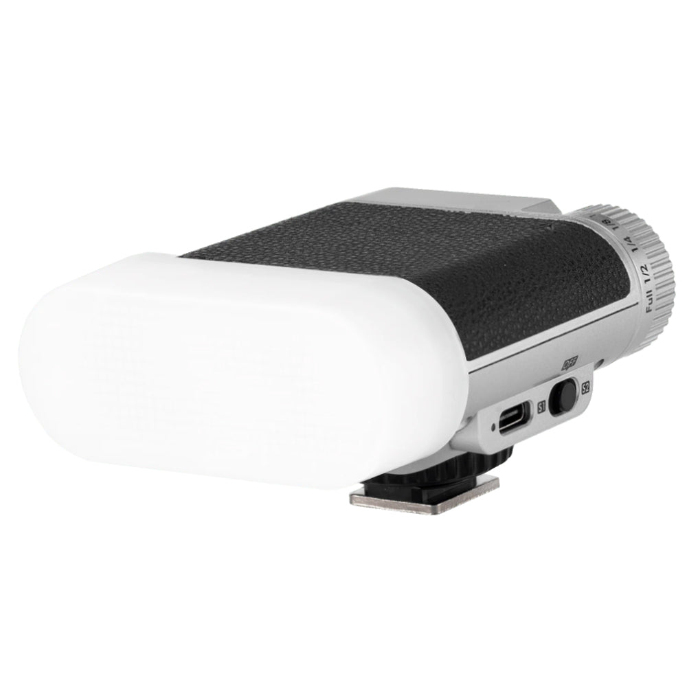 Viltrox Z1 Vintage Camera Flash Retro-Style Compact Speedlight with Manual Mode, GN21 ISO 100, 7-Level Brightness, Lightweight Built-In Rechargeable Battery for DLRS, SLR & Mirrorless Cameras