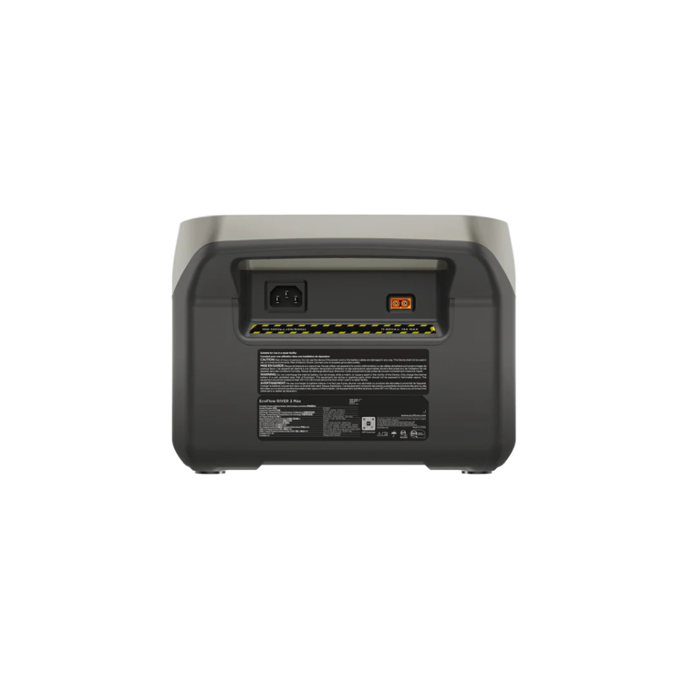 EcoFlow RIVER 2 Max Portable Power Station with 512Wh LiFePO4 500W Solar Generator | EU Version