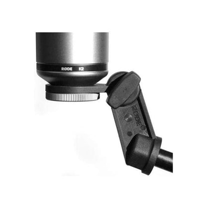 [CLEARANCE] RODE RM2 Low-Profile Microphone Stand Ring Mount for Most RODE Large-Diaphragm Condenser Mics with 3/8 to 5/8-inch Thread Adapter