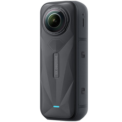 Insta360 X5 8K UHD 360° Action Camera Essential Bundle Kit with CMOS 72MP, Active HDR, Replaceable Lens, 49ft Waterproof, 2400mAh Max 185Mins Battery Life, Horizon Lock & Invisible Selfie Stick Effect for Content Creation & Videographers