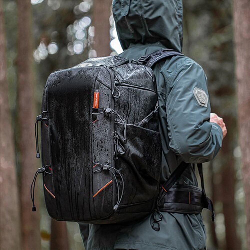 PGYTECH OneMo FPV (30L) Z-Fold Splash-Proof Drone Backpack + Explosion-Proof Battery Storage Bag with Hidden Apple AirTag Pocket, External Drone Holders, Anti-Theft Zippers, Shoulder Strap Pouch, Accessory Pockets, and Adjustable Dividers