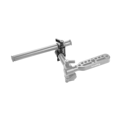 SmallRig 90 Degrees LWS 15mm Rod Clamp with Aluminum Locks via 2 Thumbscrews for Microphone Shock, DIY Camera/Camcorder Video Rigs Shoulder Mount 2069