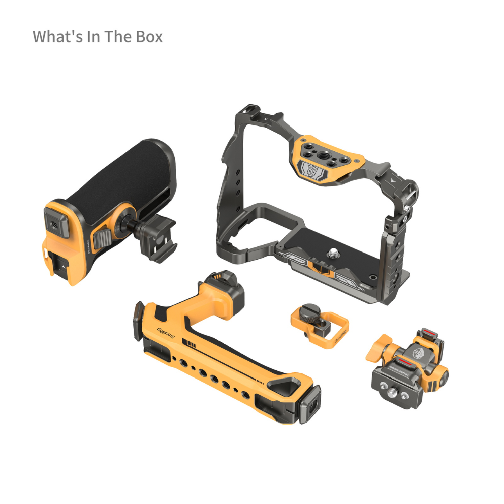 SmallRig x Transformers HawkLock Quick Release Cage Kit | Bumblebee Edition