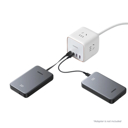 UGREEN Zapix 10000mAh Power Bank w/ Built-in USB-C Cable 22.5W Fast Charge 20W PD | PB526 (75161B)