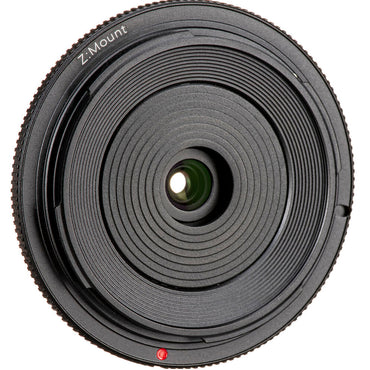 7Artisans 18mm F/6.3 Mark II APS-C Format Nikon Z Mount Wide Angle Prime Pancake UFO Slim Lens MF Manual Focus for Mirrorless Cameras