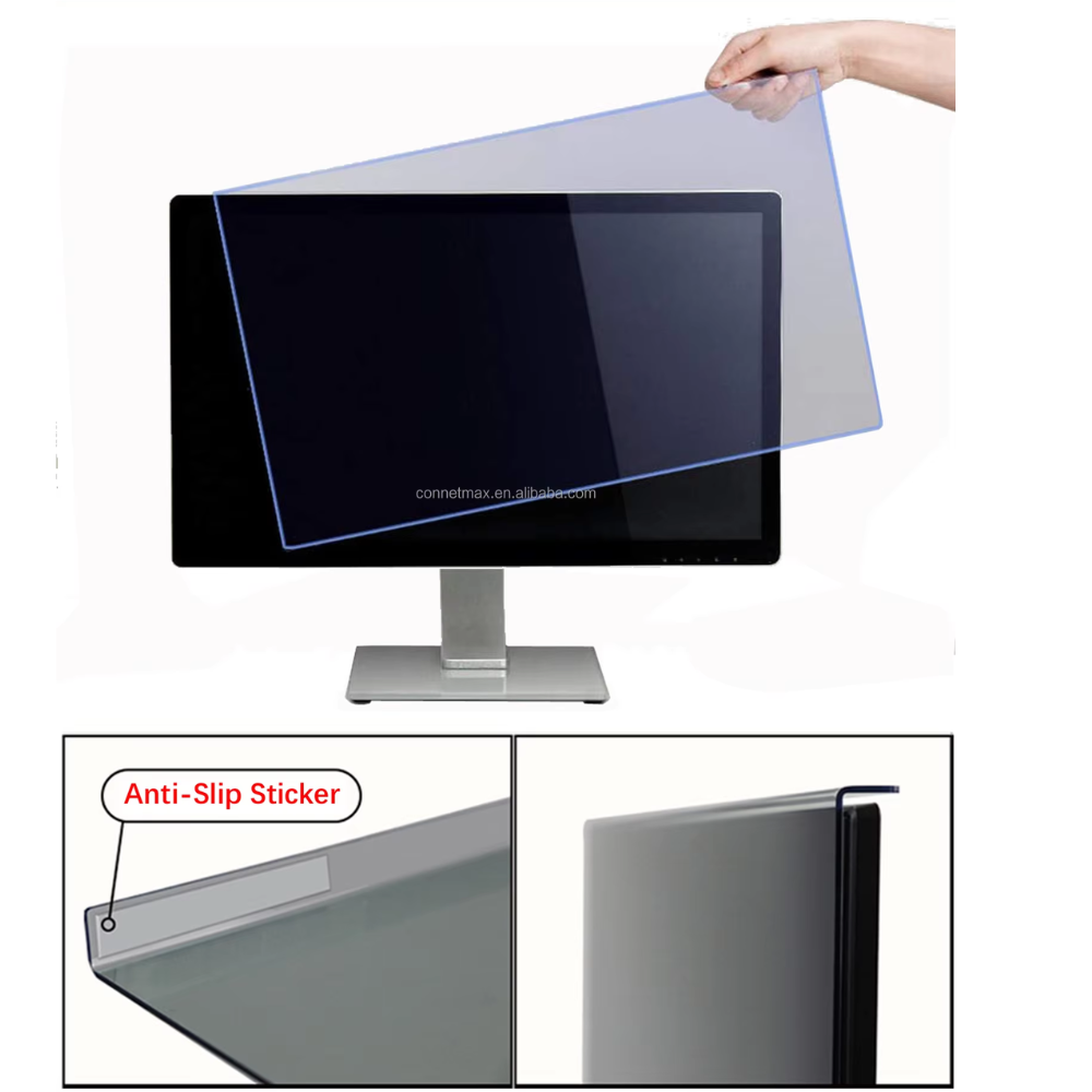 ArgoX Hanging Anti-Blue Light Acrylic Computer Screen Protector for Monitor 23.6″, 24″ & 27″ (16:9 / 16:10)