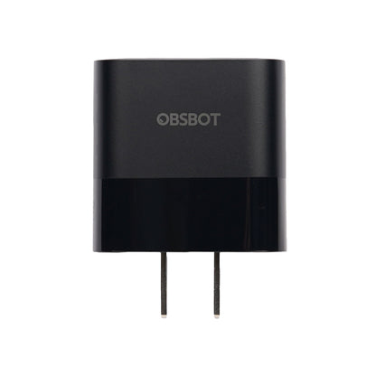 OBSBOT 45W 2 Port GaN 3.0 USB Type-A / Type-C PD High-Speed Charger for Tail 2 Streaming Web Camera