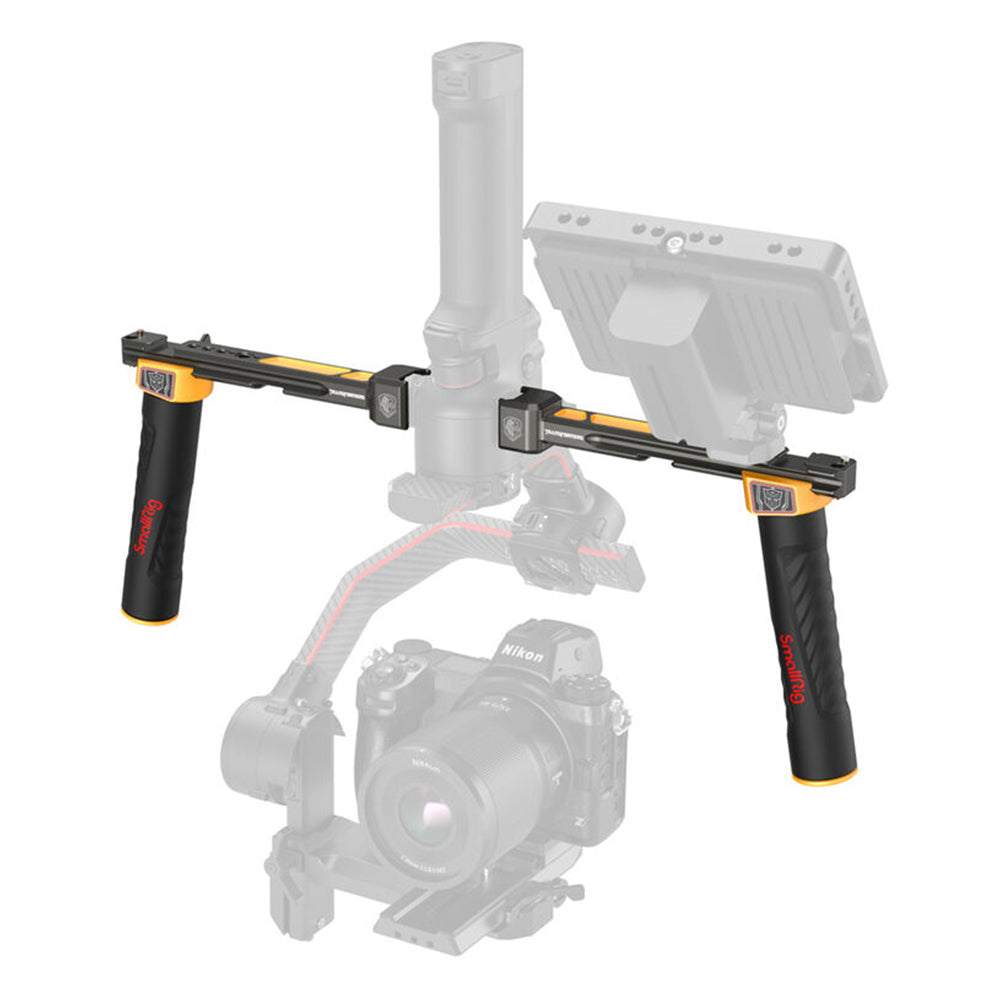 SmallRig x Transformers Dual Handgrip for DJI RS 2 / RSC 2 / RS 3 / RS 3 Pro / RS 4 / RS 4 Pro | Bumblebee Edition