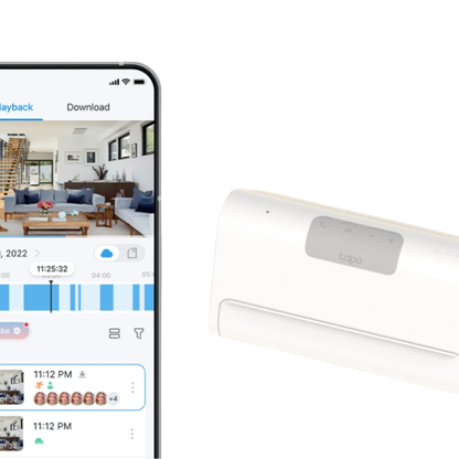 TP-Link Tapo H500 Smart HomeBase Security Hub, 16GB eMMC Storage, AI Detection, HDMI, 110dB Siren