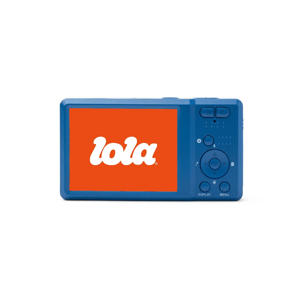 LOLA Miffy Retro Digital Camera 8MP CMOS 4K 2160P 20X Zoom 2.8" IPS Screen 20 Filters Built-In Flash