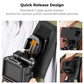 K&F Concept Backpack Shoulder Bag Strap / Clip Mount with 360 Degrees Angle Rotation for Smartphones and GoPro DJI Insta360 Action Cameras - POV Point of View Recording, Vlogging, Video Content Creation | KF31-114 KF31-115