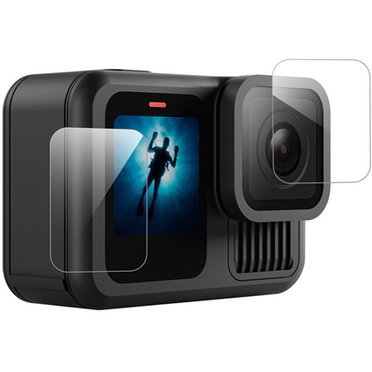 TELESIN 9H HD Tempered Glass Screen Protector for GOPRO HERO 13 Action Camera
