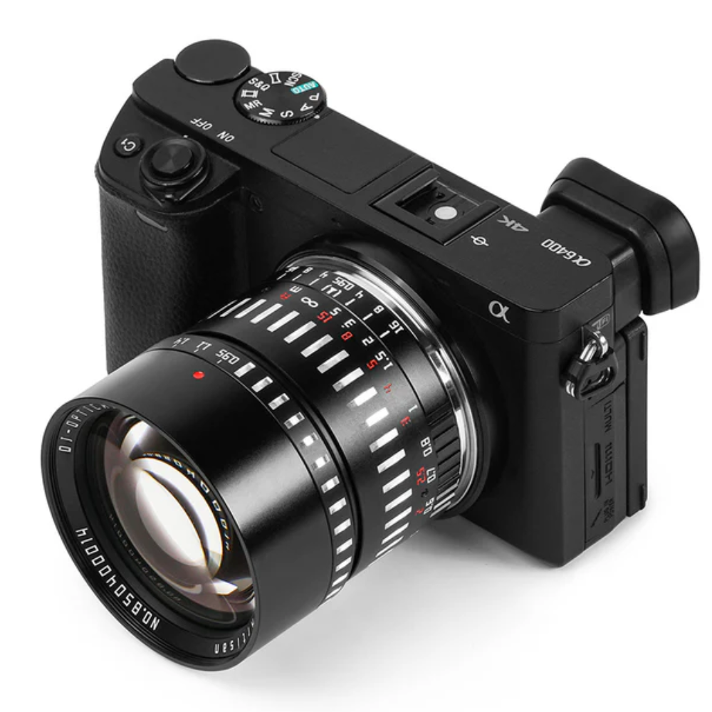 TTArtisan 50mm F/0.95 APS-C Format Portrait Prime Lens for Sony E | Nikon Z | M43 | Leica L | FUJIFILM X | Canon RF Mount Mirrorless Cameras Large Aperture MF Manual Focus Full Metal Body for Dreamy Bokeh & Low Light Photography