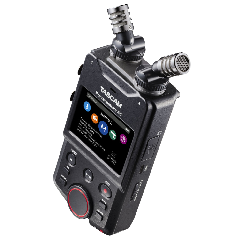 TASCAM Portacapture X6 32-Bit 6-Channel Multitrack Field Recorder