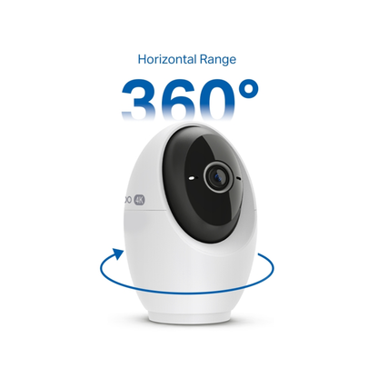 TP-Link Tapo C260 4K 8MP Pan/Tilt AI Home Security Wi-Fi Camera