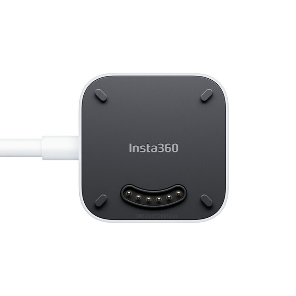 Insta360 GO ULTRA Charging Base Magnetic Fast Charger with Pogo Pin & USB-C 1m Cable