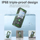 SNDWAY SW-150GQ Outdoor Green Beam Laser Distance Meter Digital Rangefinder with 3MP Camera, 150m Max Distance, IP68 Water and Dust Resistant, 2000mAh Rechargeable Battery, 90° Electronic Level Angle Sensor for Length Area Volume