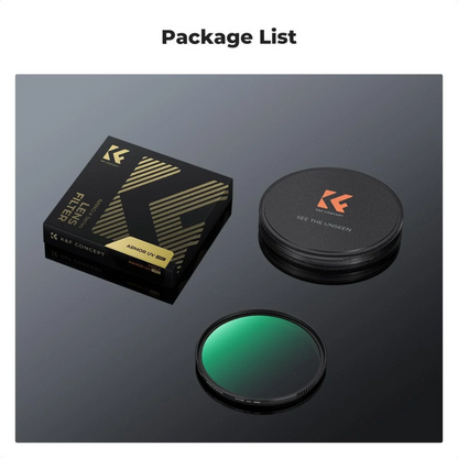 K&F Concept Nano-Xcel Series Explosive-Proof MCUV Lens Protection Filter