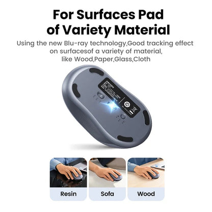 UGREEN 4000 DPI 2.4GHz Wireless Mouse – Ergonomic Silent Click USB w/ Adjustable DPI, High-Precision Optical Tracking, Stable Wireless Connection, Comfortable Grip | JG Superstore