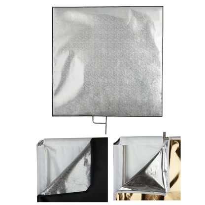 Dearkol 70x90 / 120x120cm Stainless Steel Flag Panel | HB-2836A, HB-4848A