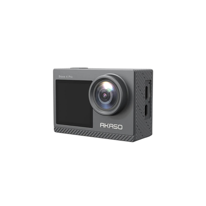 AKASO Brave 4 Pro 4K UHD Action Camera 20MP Adjustable Lens Dual Screen Display Mobile App Support