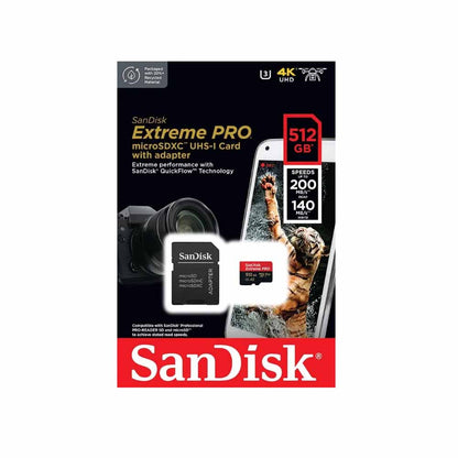 Microsdxc Extreme Pro 512gb SanDisk Extreme Pro 512GB Micro
