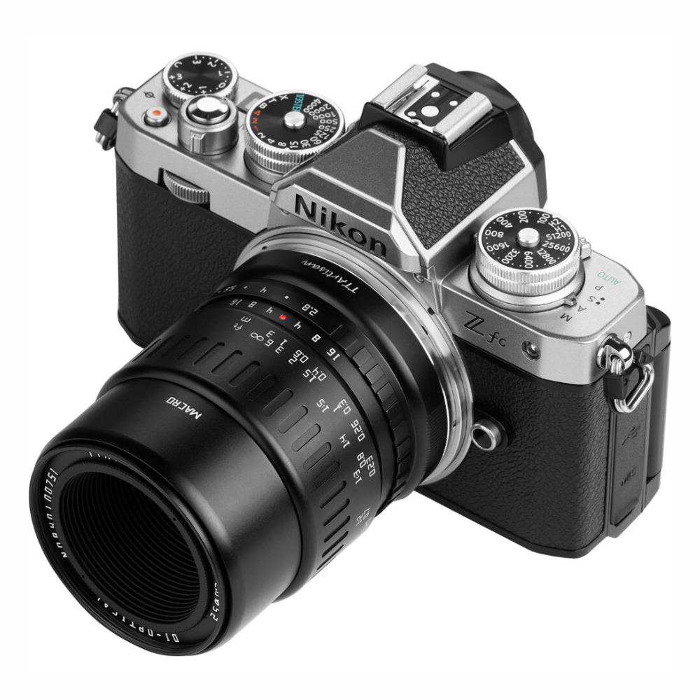 TTArtisan 40mm f/2.8 APS-C Format Nikon Z Mount Macro Prime Portrait Lens with Large Aperture, ED Glass, Manual Focus Mode, 1:1 Magnification and Smooth Bokeh for Mirrorless Camera Photography