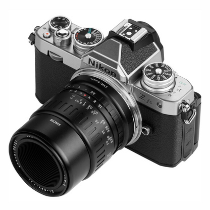 TTArtisan 40mm f/2.8 APS-C Format Nikon Z Mount Macro Prime Portrait Lens with Large Aperture, ED Glass, Manual Focus Mode, 1:1 Magnification and Smooth Bokeh for Mirrorless Camera Photography