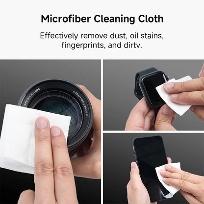 VSGO 11-in-1 Camera Lens & Optical Cleaning Kit with Air Blower, Cleaning Pen & Microfiber Cloths