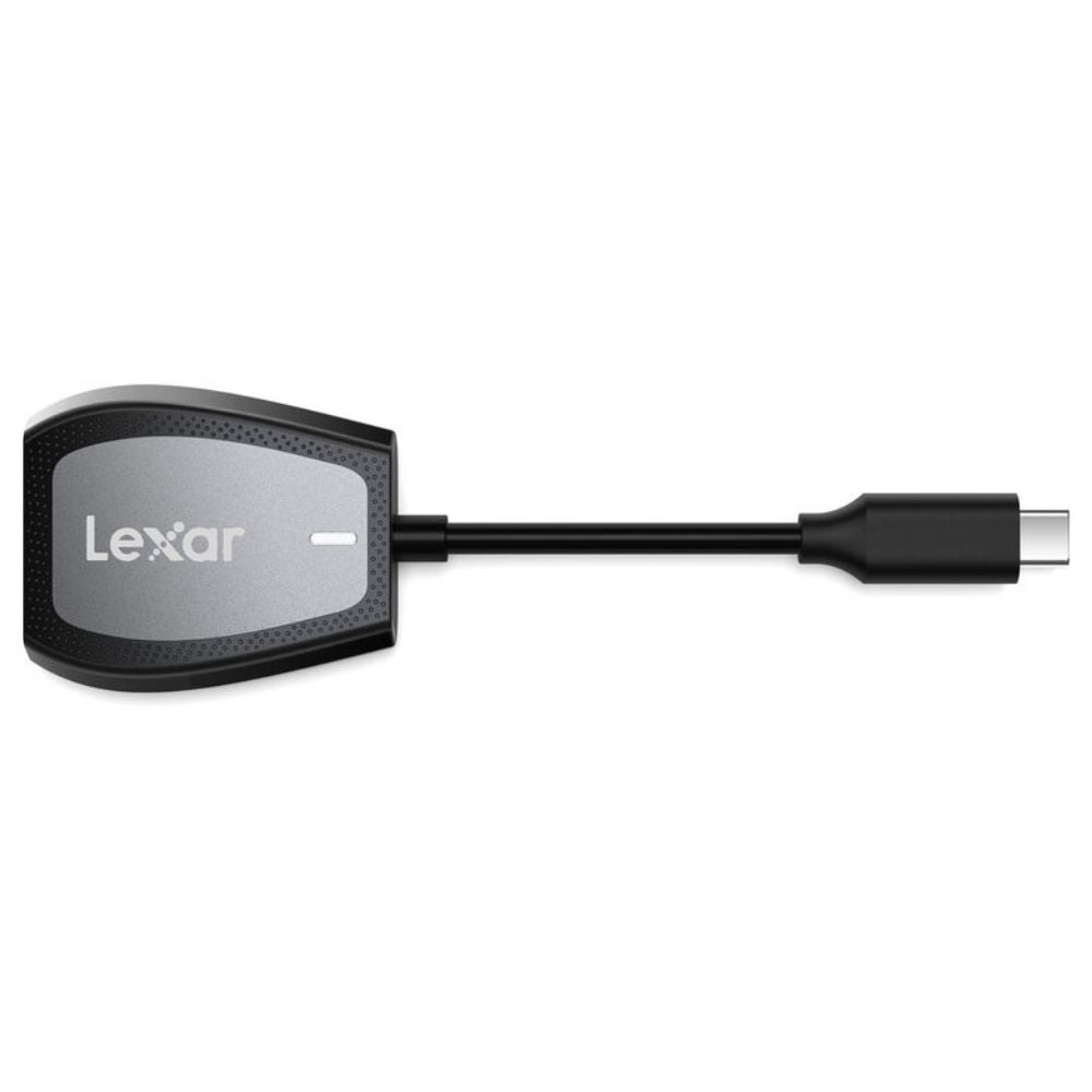 Lexar RW470 Professional Dual-Slot USB-C Card Reader, USB 3.2 Gen 1, 312MB/s Transfer Speed, SD & microSD Slot