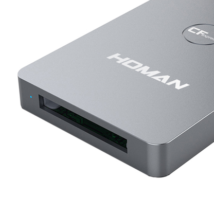 HOMAN CFExpress Type B High Speed Card Reader with USB 3.2 Gen2 Type C 1000MB/s Max Transfer Rate