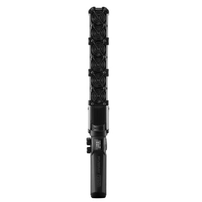 [CLEARANCE] Zhiyun Fiveray V60 100W Bi-Color LED Tube Light Wand with 2 Leaf Barn Doors, Light Grid, Diffuser, 2600mAh Built-in Battery, 2700-6200K Adjustable Temperature, Creative Lighting Effects, Intuitive Display Screen, USB-C PD Fast Charging