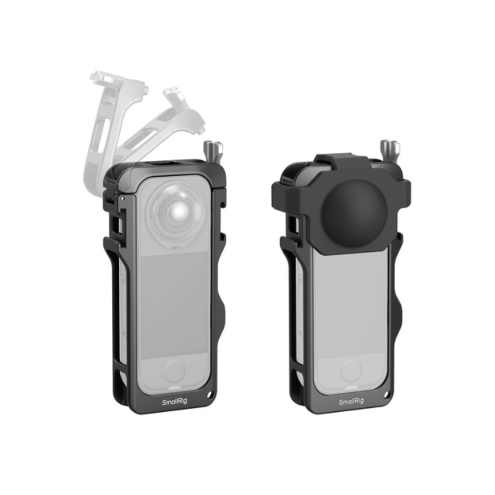SmallRig Camera Cage with Silicone Lens Cover for Insta360 X4 Air | 5939