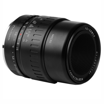 TTArtisan 40mm f/2.8 APS-C Format Sony E Mount Macro Prime Portrait Lens with Large Aperture, ED Glass, Manual Focus Mode, 1:1 Magnification and Smooth Bokeh for Mirrorless Camera Photography