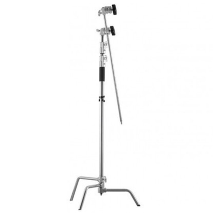 MEKING K-3 Heavy Duty C-Stand 3-Section with Sliding Legs 10Kg Max Load Capacity