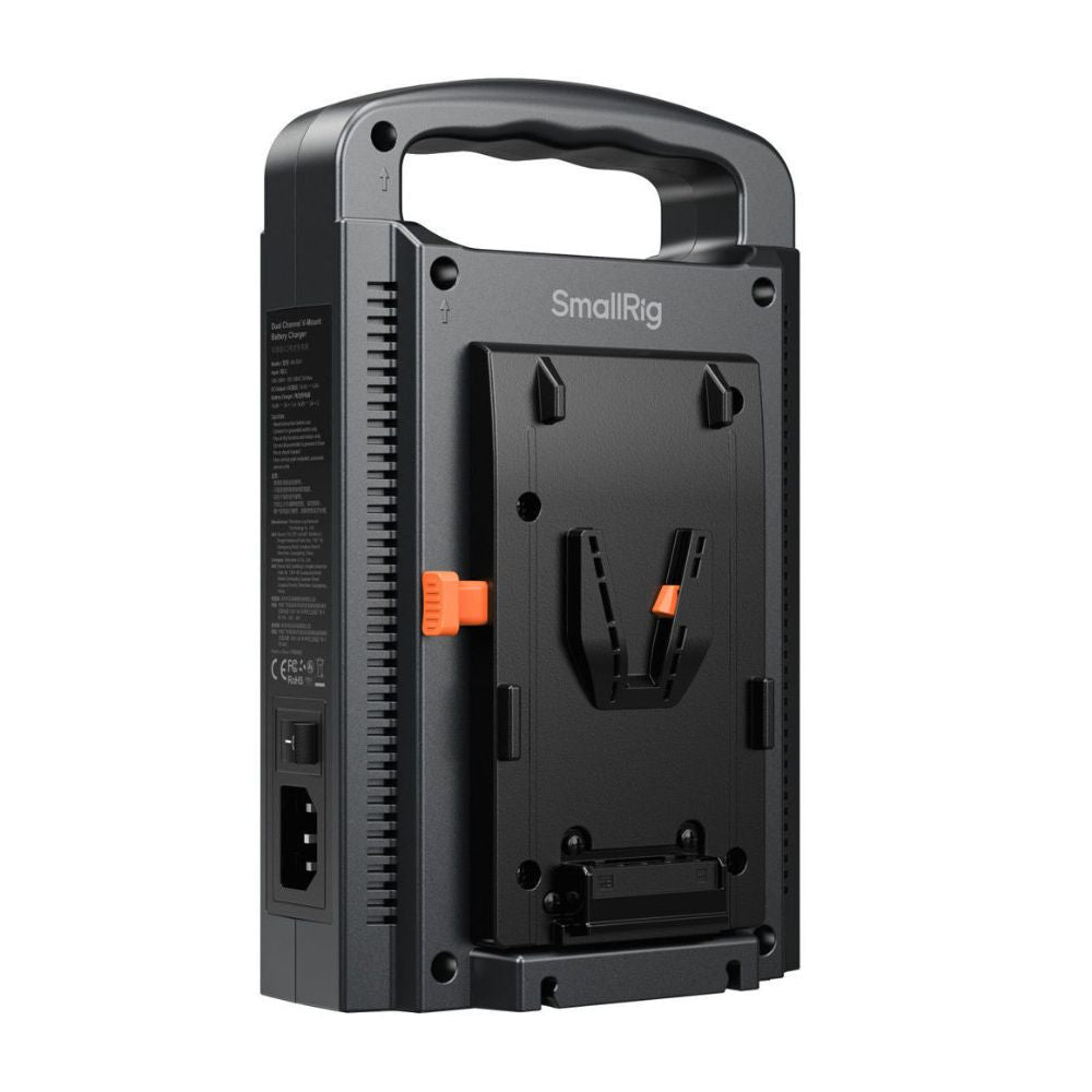 SmallRig Dual Channel V-Mount Battery Charger with LED Indicator Light | 4450