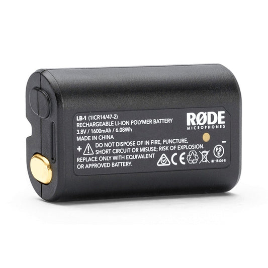 RODE LB-1 1600mAh Lithium-Ion Rechargeable Battery for VideoMic Pro+ and Performer Kit TX-M2 Microphone