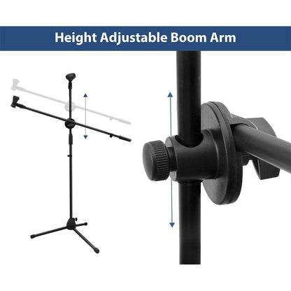 Pxel Tripod Microphone Boom Stand