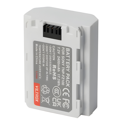 Viltrox TNP-FZ100 Camera Rechargeable Battery Replacement