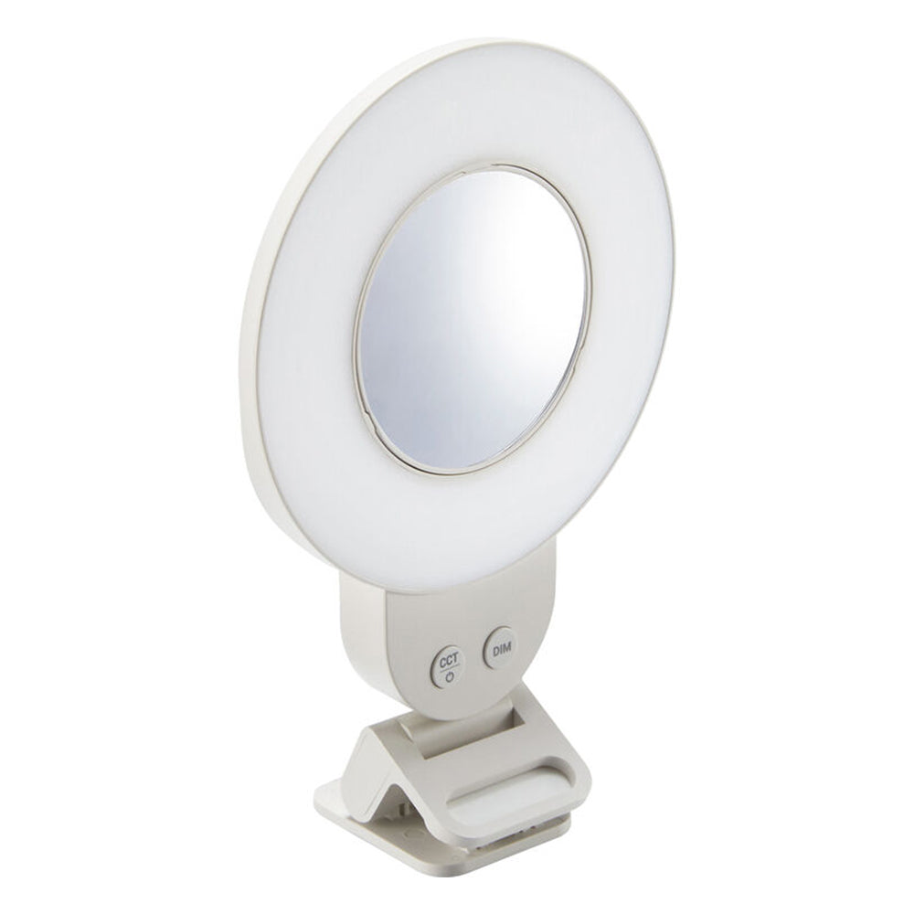 Godox LR15Bi Magnetic | LR30Bi Clip On with Detachable Mirror Bi Color LED Ring Lights