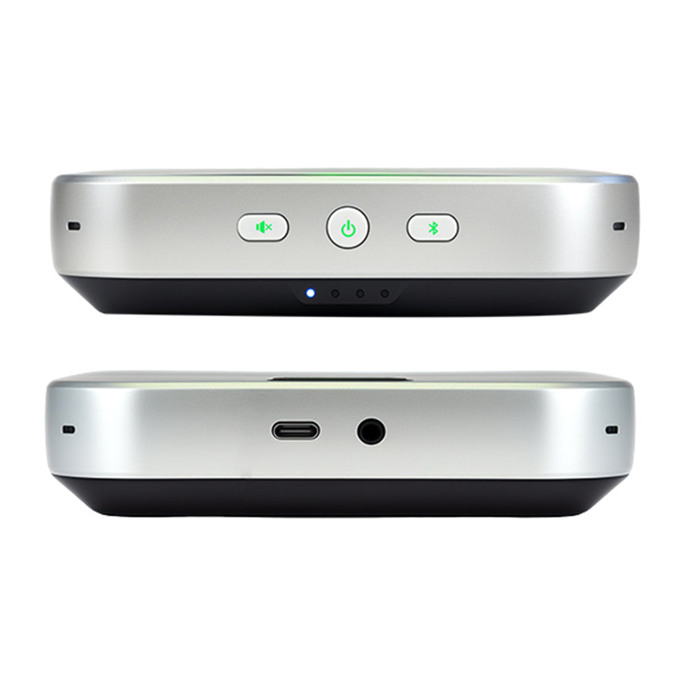 Tenveo TEVO-M2B Bluetooth Conference Speakerphone w/ 4 Mics Array, USB/Bluetooth/Wireless/3.5mm Jack